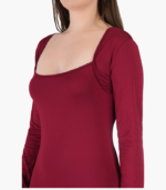 Stylish Square Neck Full Jumpsuit - Image 5