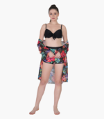 Multi-Colour Floral Cover Up Swimwear for Women - Image 3