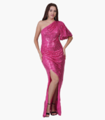 Girl’s Fuchsia Party Dress