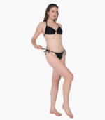 Girl’s Black Chain Bikini - Image 3