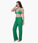 New Green Beach Wear Pant & Bra Set - Image 2