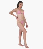 Girl’s Black Stone Bikini - Image 2