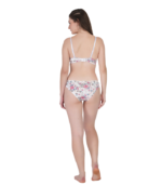 Adjustable Strap Embroidered Bikini Lingerie Set - Image 5