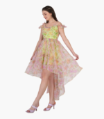 Girl’s tail Style Party Dress - Image 4