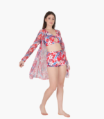 Trendy Three Piece Swimsuit Set Women - Image 3