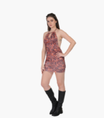 Stylish Hollow Out Clubwear Dress Women - Image 4