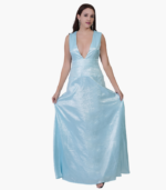 Girl Blue Shining Dress - Image 2