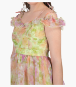 Girl’s tail Style Party Dress - Image 3
