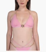 Girl’s Black Stone Bikini - Image 3