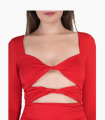 Chic Long Sleeve Party Dress For Women - Image 4