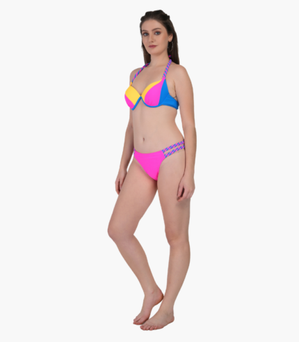 Girl’s Multi-colour Bikini Set