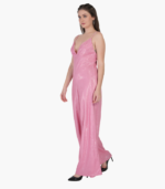Girl’s Party Wear Jumpsuit Pink - Image 2