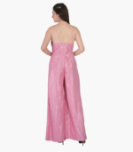 Girl’s Party Wear Jumpsuit Pink - Image 5