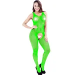 Womens Sexy Lingerie Fishnet Full Body Stocking Crotchless Bodystocking - Image 4